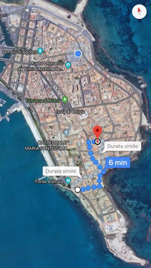 Appartamento Maniace Syrakusa Exteriör bild